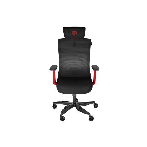 Genesis Ergonomic Chair Astat 700 Base material Aluminum; Castors material: Nylon with CareGlide coating | 700 | Black/Red