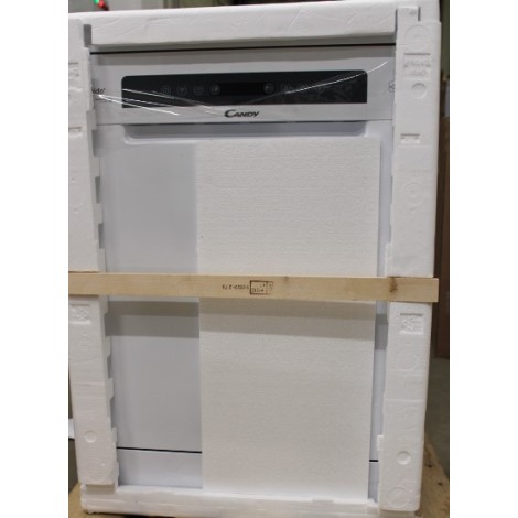 Candy | Dishwasher | CF 5C4F0PW | Free standing | Width 59.7 cm | Number of place settings 15 | Number of programs 8 | Energy efficiency class C | Display | AquaStop function | White | NO ORIGINAL PACKAGING, DEMO