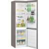 INDESIT | Refrigerator | LI9 S2E X | Energy efficiency class E | Free standing | Combi | Height 201.3 cm | Fridge net capacity 261 L | Freezer net capacity 111 L | 39 dB | Stainless Steel