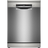 Dishwasher | SMS4HVI00E | Free standing | Width 60 cm | Number of place settings 14 | Number of programs 6 | Energy efficiency class D | Display | AquaStop function | Silver inox