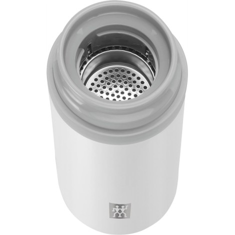 ZWILLING Thermo 39500-511-0 white 420ml thermal container with tea brewer
