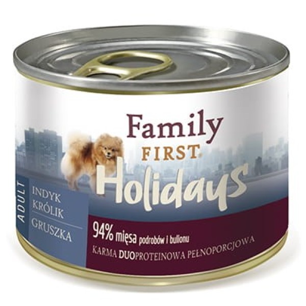 FAMILY FIRST Small Breeds Turkey, rabbit, ...