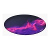 Arozzi ZONA Round Floor Pad - Purple Galaxy