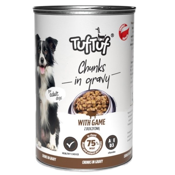TUF TUF Meaty chunks with game ...
