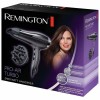 Remington | Hair Dryer | Pro-Air Turbo D5220 | 2400 W | Number of temperature settings 3 | Ionic function | Diffuser nozzle | Black