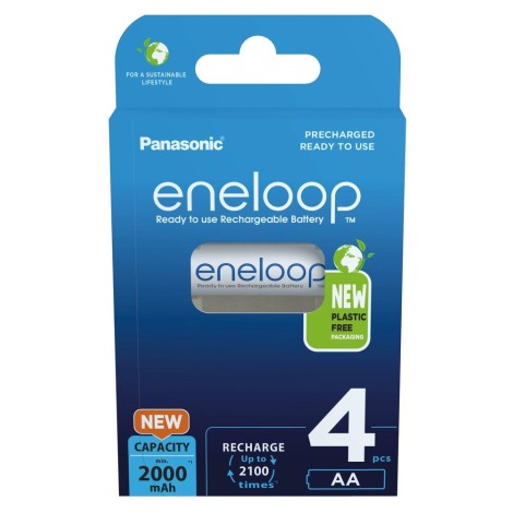 Panasonic | ENELOOP BK-3MCDE/4BE | AA | 2000 mAh | 4 pc(s)