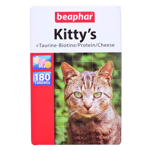 Beaphar Kitty's Mix vitamin tablets for ...