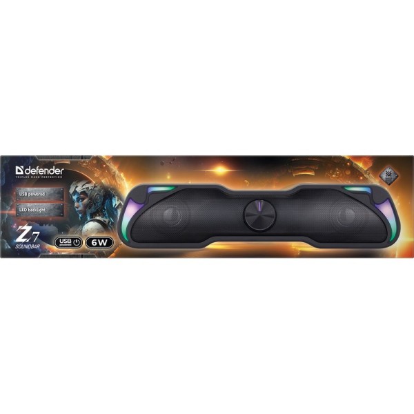 DEFENDER BLUETOOTH SOUNDBAR Z7 6W LED ...