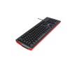Havit KB866L - gaming keyboard (black and red)