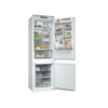 Candy ECNBQL3518EV Refrigerator, E, Built-in, Combi, Height 1.773m, Fridge net 194 L, Freezer net 74 L, White