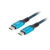 Lanberg USB-C M/M 4.0 CABLE 240W 8K 60HZ | CA-CMCM-44CU-0005-BK