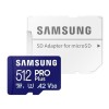 MEMORY MICRO SDXC PRO+ 512GB/W/ADAPT MB-MD512SA/EU SAMSUNG