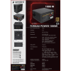 Gembird CCC-PSUGOLD-1000W Power supply unit Fornax Power 1000W active PFC 12cm fan 80+Gold
