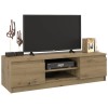 Topeshop RTV120 ARTISAN TV stand/entertainment centre 2 shelves