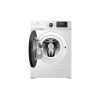TCL Washing machine | FF1024WA2 | Energy efficiency class A-10% | Front loading | Washing capacity 10 kg | 1400 RPM | Depth 61 cm | Width 59.5 cm | Display | LED | Steam function | White