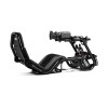 Next Level Racing | Steel | Racing Simulator Cockpit | F-GT Pro Formula and GT Black Edition | Black