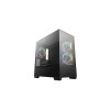 Deepcool CG380 3F MIDI TOWER CASE, Black