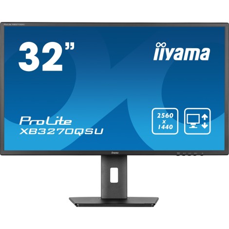 iiyama ProLite XB3270QSU-B1 computer monitor 81.3 cm (32") 2560 x 1440 pixels Wide Quad HD LED Black