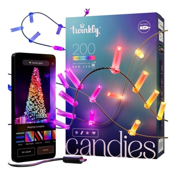 Twinkly Candies LED Christmas tree lights ...