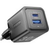 MOBILE CHARGER WALL 30W USB-C/2P BLACK FEQB0-EU VENTION