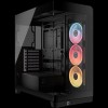 Corsair 4500X LX-R RGB Tempered Glass Mid-Tower, Black Midi Tower
