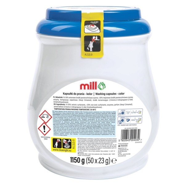 Mill Professional Duo Caps Color Washing ...