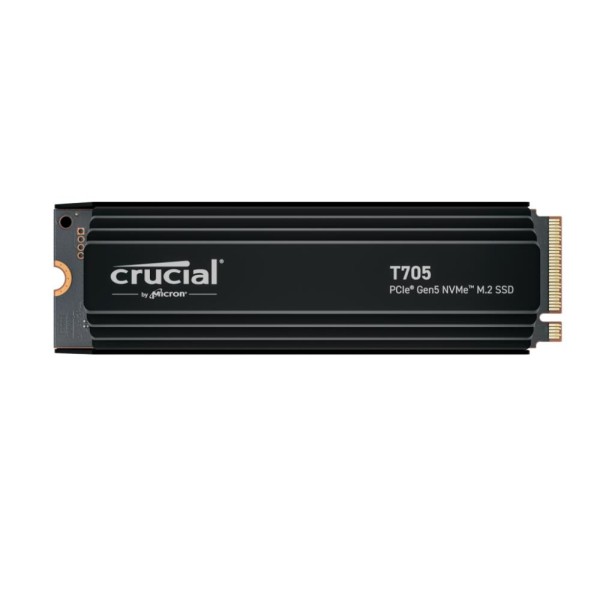 SSD|CRUCIAL|T705|1TB|M.2|PCIe Gen5|NVMe|Write speed 10200 MBytes/sec|Read speed ...