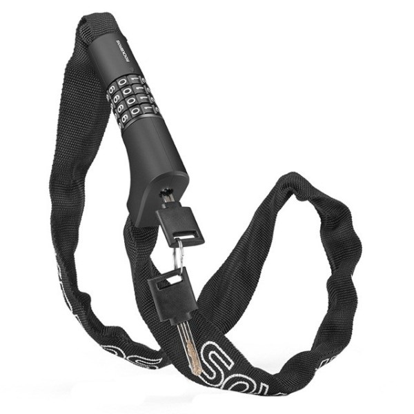 Rockbros Combination and key bike lock, ...