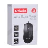 Activejet AMY-083 Mouse wired USB (optical; 1000 DPI; black)