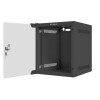 LANBERG WALL-MOUNTED RACK CABINET 10" 6U (280X310, BLACK)