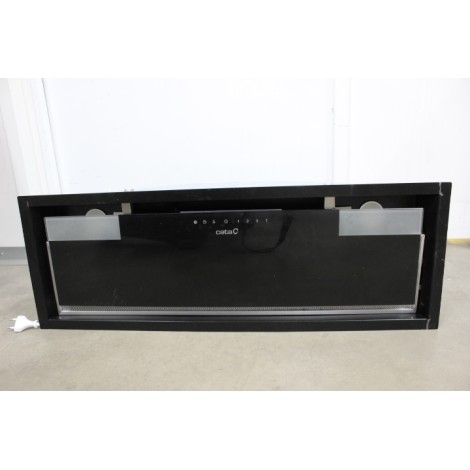 SALE OUT. CATA GC DUAL A 75 XGBK /D Hood, A, 64dB, 710m3/h, width 80cm, 32kWh per year, black glass | CATA Hood | GC DUAL A 75 XGBK | Canopy | Energy efficiency class A | Width 79.2 cm | 820 m³/h | Touch control | LED | Black glass | NO ORIGINAL PACKAGING