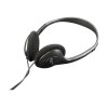 Cablexpert | MHP-123 Stereo headphones with volume control | On-Ear 3.5 mm | Black