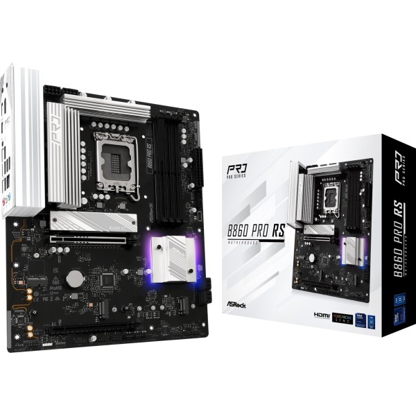 Mainboard|ASROCK|Intel B860 Express|LGA1851|ATX|Memory DDR5|Memory slots 4|1xPCI-Express ...