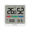 SAVIO Wireless weather station, temperature and humidity sensor, for indoor use, LCD screen, clock, date, handle with magnet, CT-01/W White