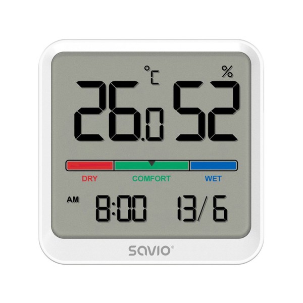 SAVIO Wireless weather station, temperature and ...