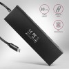 I/O HUB USB-C 7PORT FLAT/0.3M HUE-F7C AXAGON