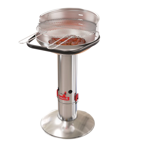 Barbecook Charcoal Barbecue Loewy 50 SST, 51.5 x 56 x 99 cm | BC-CHA-1005 | Silver