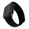 Fixed | Sporty Strap for Apple Watch 42/44/45mm | 160-210 mm | Black | Nylon