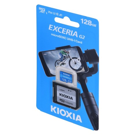 Kioxia EXCERIA G2 128 GB MicroSDHC UHS-III Class 10