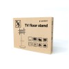 Gembird TVS-86TR-01-W TV floor stand, 37" - 86", white