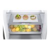 LG | Refrigerator | GBB72PZDMN | Energy efficiency class E | Free standing | Combi | Height 203 cm | No Frost system | Fridge net capacity 277 L | Freezer net capacity 107 L | Display | 36 dB | Silver