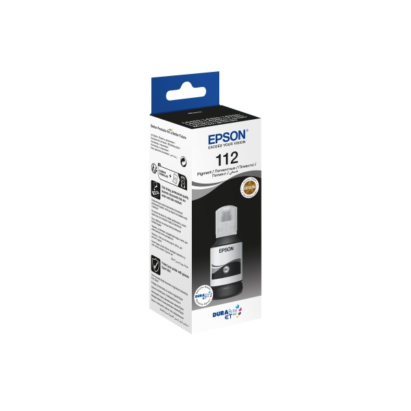 EPSON 4LB 112 EcoTank Pigment Black ...