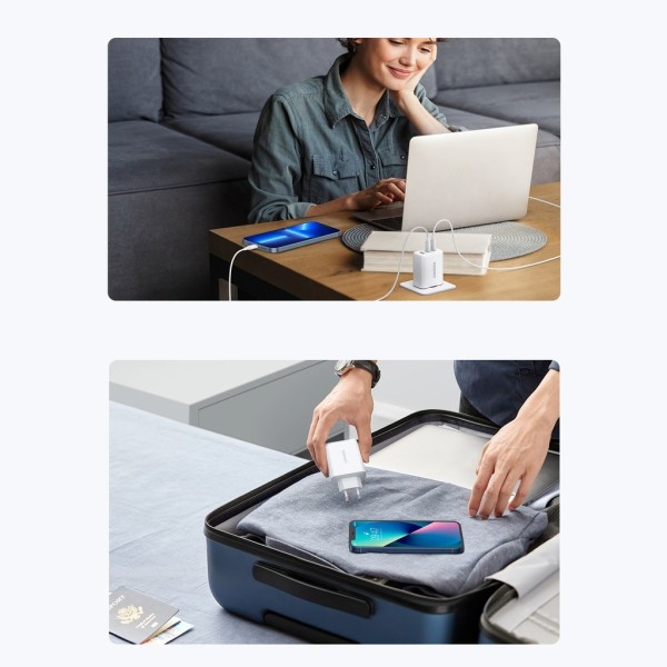 Ugreen CD275 Wall Charger with Cable ...