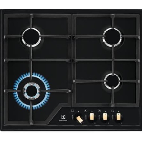 Electrolux EGS6436RK Black Built-in Gas 4 ...