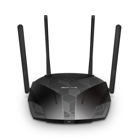 Dual-Band Wi-Fi 6 Router | MR80X AX3000 | 802.11ax | 2402+574 Mbit/s | Ethernet LAN (RJ-45) ports 3xGigabit LAN | Mesh Support Yes | MU-MiMO Yes | No mobile broadband | Antenna type External