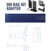 NET ACC ADAPTER DIN RAIL KIT/PR5MEC23 TELTONIKA