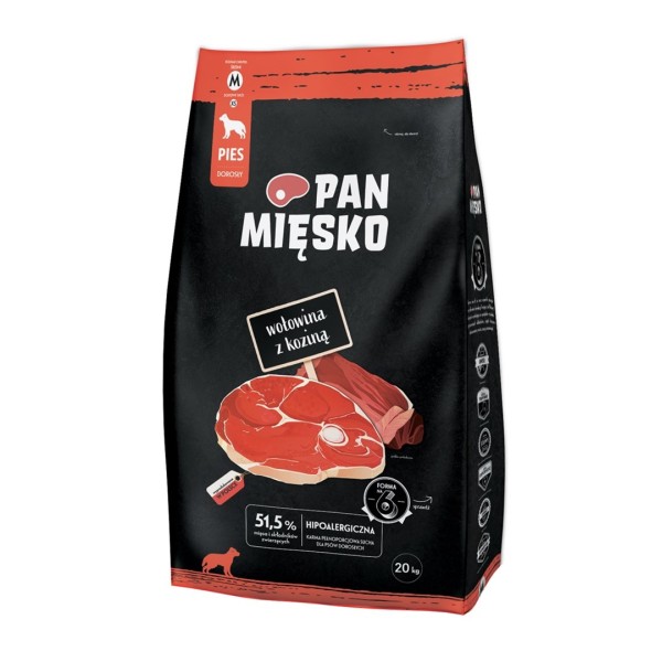PAN MIĘSKO Beef with goat M ...