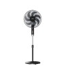 Midea MFS402M0BPK | Stand Fan | Black | Diameter 40 cm | Number of speeds 3 | Oscillation | 50 W