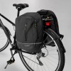 Wozinsky torba rowerowa podwójna plecak 2w1 30l czarna (WBB30BK)