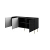 HOLE chest 152x42.5x74.5 cm matte black